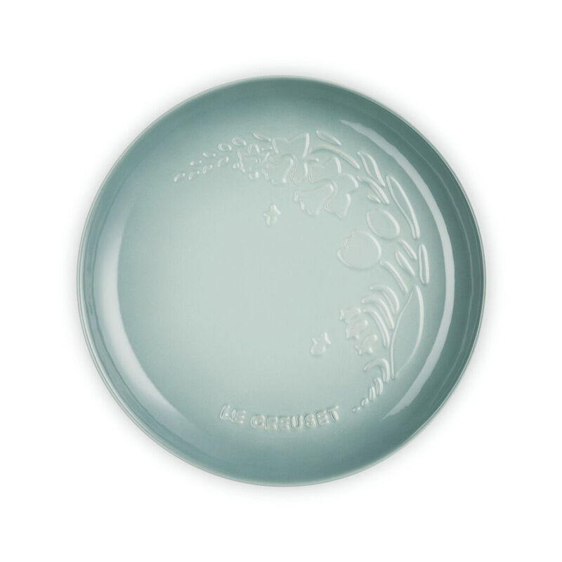 Le Creuset Jardin Sphere Plate 22cm  - Sea Salt image number 1